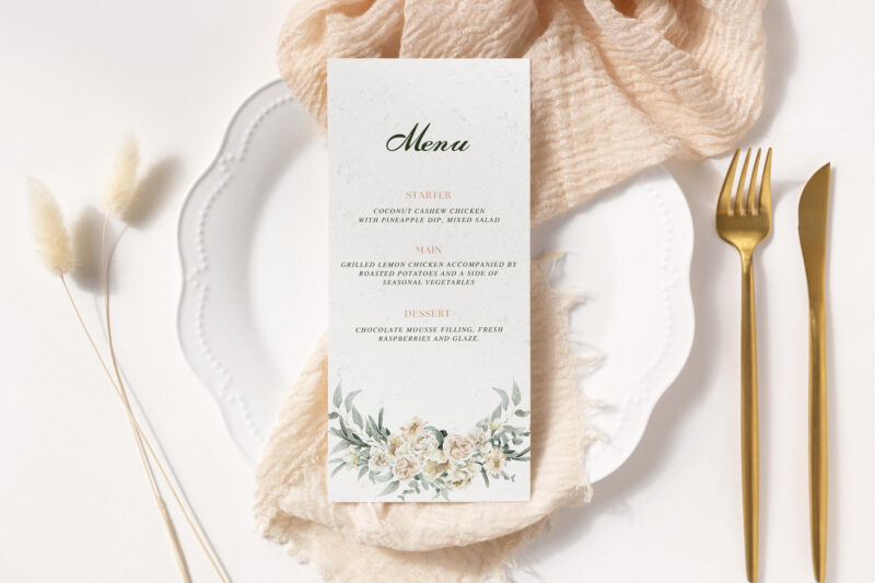 Menu weselne Momento