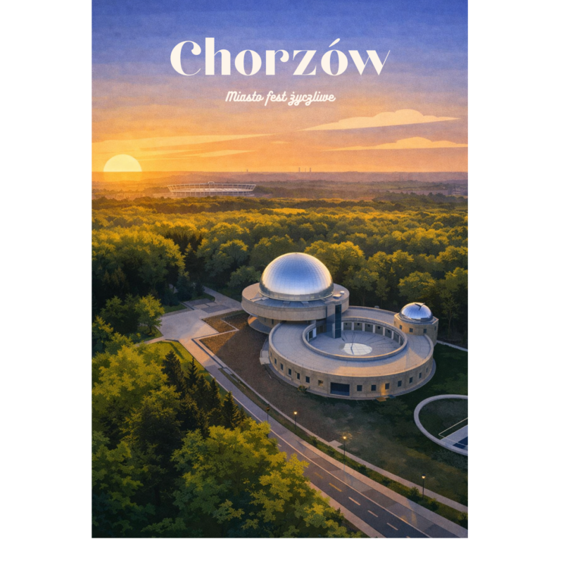 Pocztówka – Chorzów – Miasto fest życzliwe