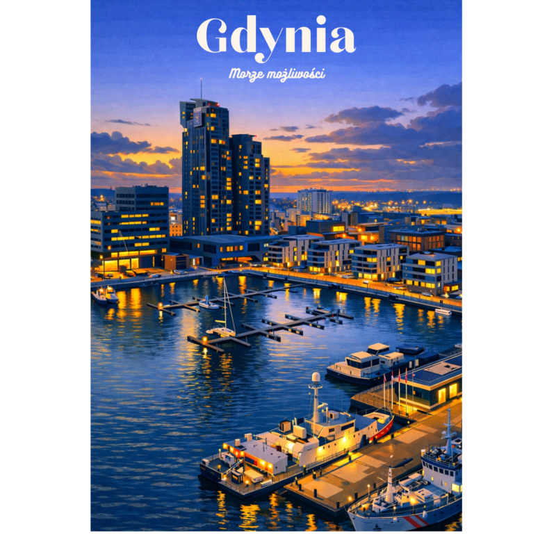 Pocztówka - Gdynia - Morze możliwości
