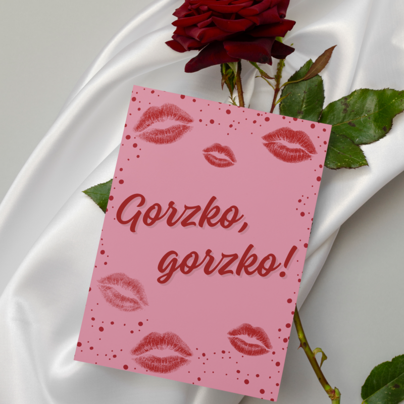 Kartka okolicznościowa - Gorzko, Gorzko - 12 x 17 cm