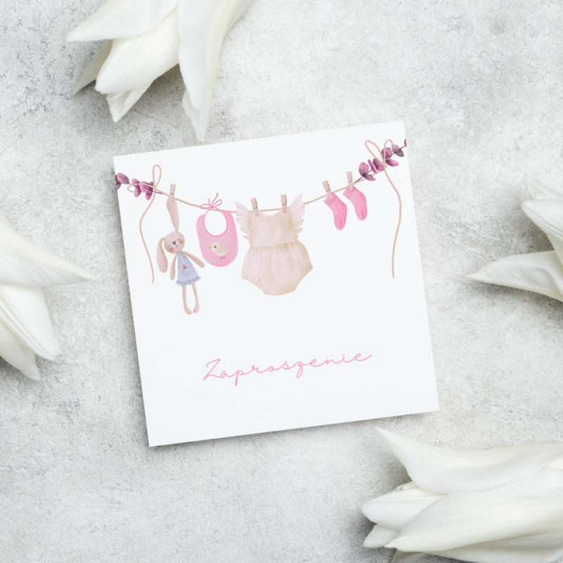 Stylowe zaproszenia na urodziny – UR7