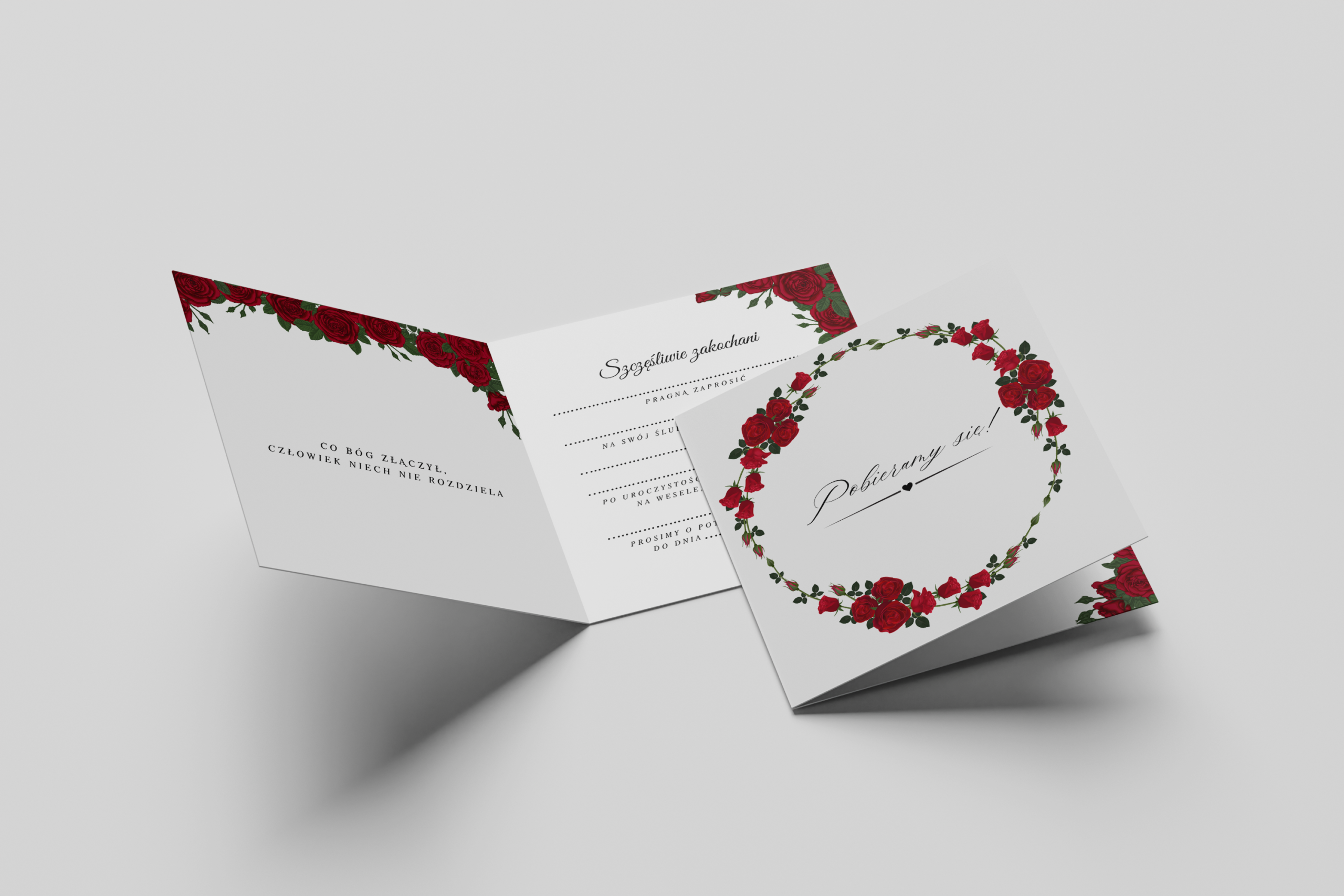 Zaproszenia ślubne do ręcznego wypełnienia - ŚL9 - obrazek 2