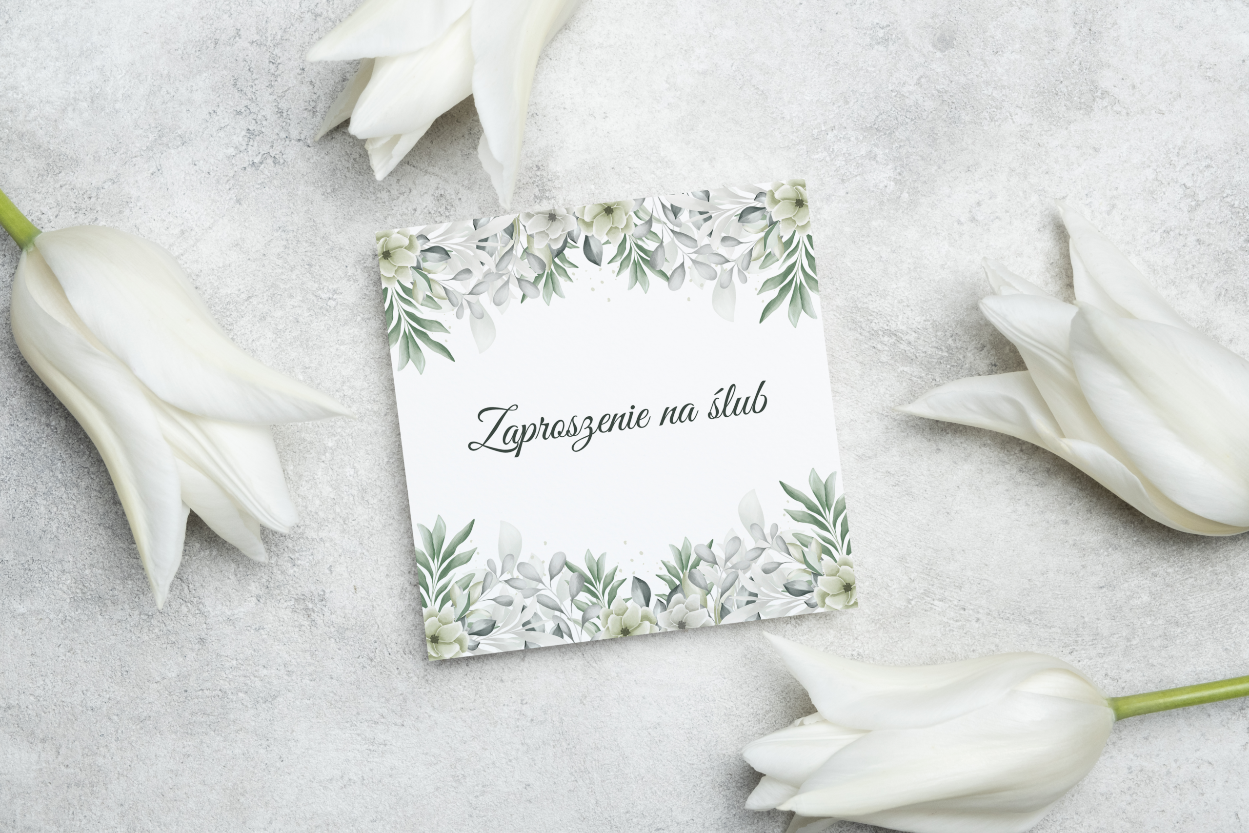 Zaproszenia ślubne do ręcznego wypełnienia - ŚL1